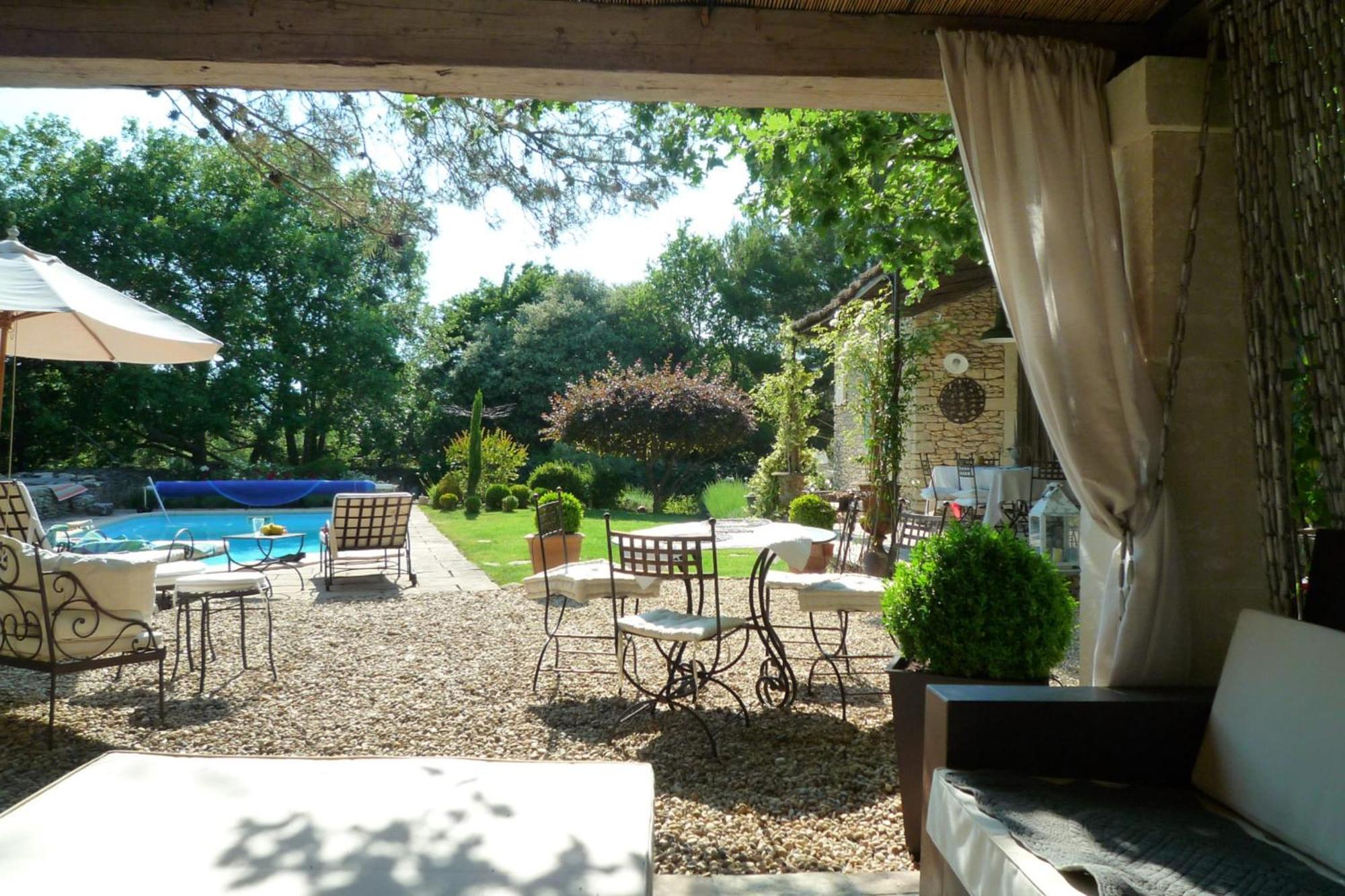 Beautiful Provencal Villa With Pool And Jacuzzi Lacoste  Esterno foto