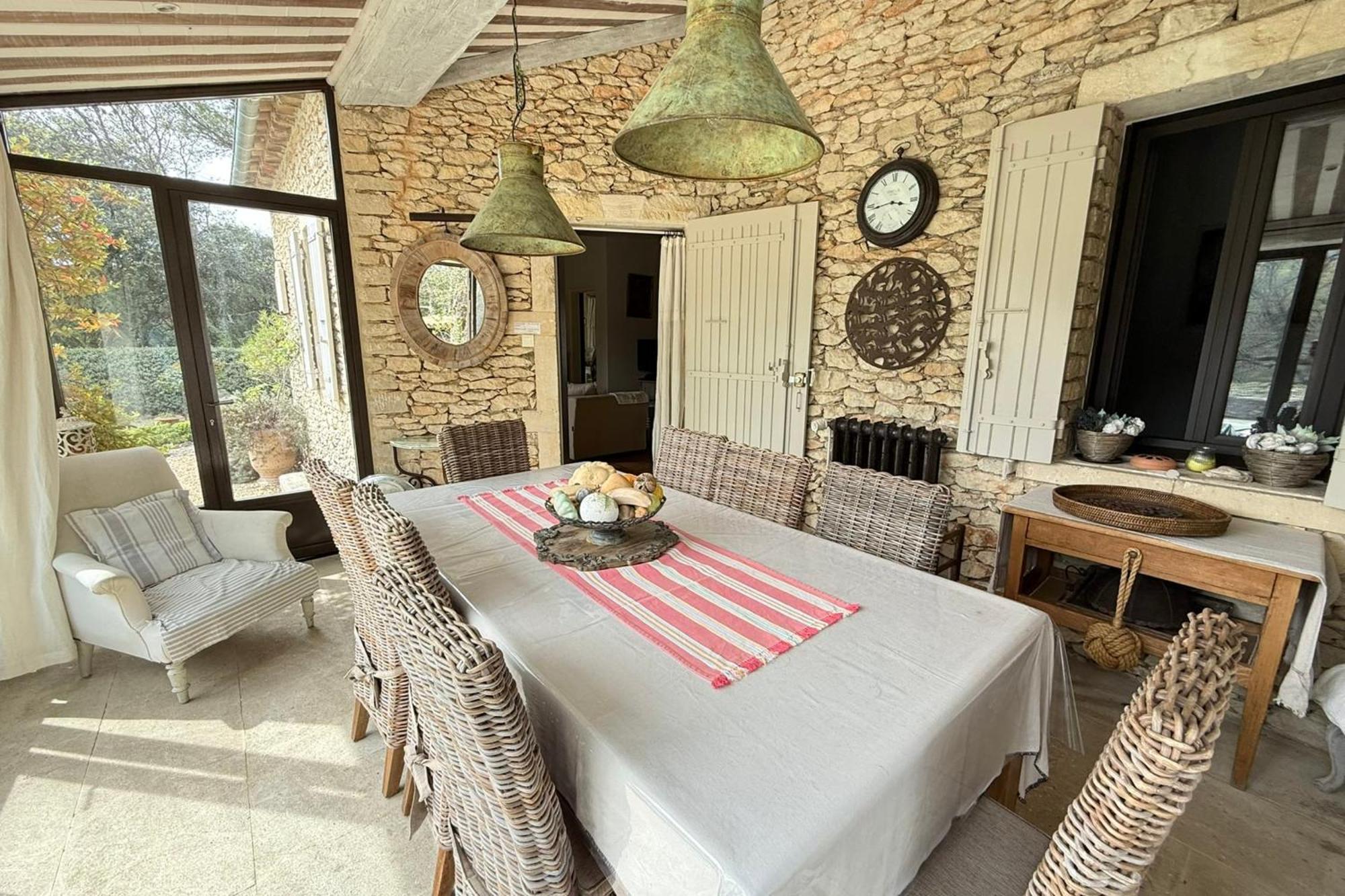 Beautiful Provencal Villa With Pool And Jacuzzi Lacoste  Esterno foto